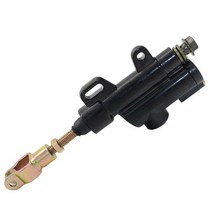 범용 오토바이 풋 브레이크 리어 마스터 실린더 유압 펌프 먼지 핏 Mx Atv 자전거, 01 Black