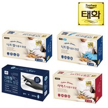 정비 요리 의료용 태화 니트릴/라텍스 일회용장갑 1박스 100매