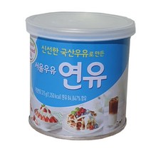 서울우유 연유 캔 375gx3, 375g, 3개