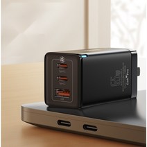 65W 질화 갈륨 충전기 GaN 초고속 충전 노트북 PC, B