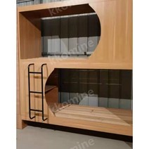 저상형2층침대 게스트룸 산소발생기 게스트하우스 캡슐호텔, 사다리초승달