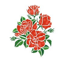 대문닷컴 스텐실 도안(ST-3442)빛나는 하루, 1개