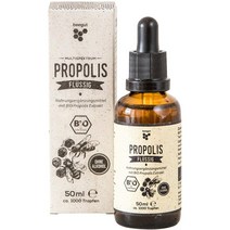 비거트 네츄럴 프로폴리스 드롭 팅크쳐 수용성 50ml 1 팩 Beegut Propolis Without Alcohol Tincture