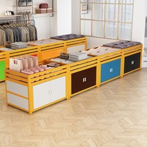 옷가게 상품 행사 매대 철재 상품 마트 진열대 백화점 판매 간이 부스 가게 가판대 맞춤제작, O