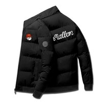 겨울 재킷 남성 골프 두꺼운 열 코트 남성 스탠드 칼라 재킷 말본 골프 파카 여성 패션 스트리트 재킷