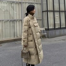 롱 패딩 다운 여성 겨울 자켓
