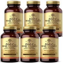 솔가 에스터 비타민C 500mg 100캡슐 X 6통