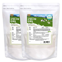 알레 산양유 초유단백질 분말 500g, 2팩