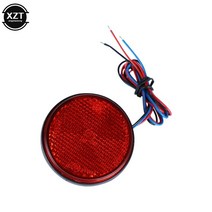 바이크 오토바이트레일러 오토바이 브레이크 램프 24 LED 경고등 반사등 정지 12V 트럭 트레일러, [01] red, 1개