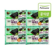 [풀무원] 참기름 재래김 도시락 16봉 (64g)X4개, 참기름 재래김 도시락 16봉X4개