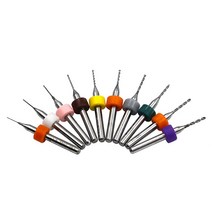 더블헥사곤 소형 미세 드릴 비트 드레멜 10pcs 마이크로 초경, 1세트