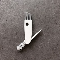 텀블러 보온병 뚜껑 틈새 청소솔 라운딩 브러쉬, 미니만능솔, 1개