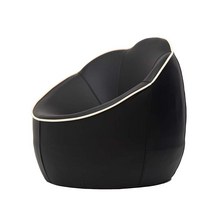 해피스타트 플라워 1인용 소파 ( 성인 베이비 공용 안락하고 편안한 1인 소파 의자), 블랙