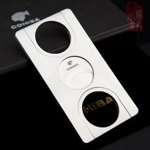 시가 커터 가위 코히바 스퀘어 커팅 스테인레스 스틸 나이프 c431 1개입