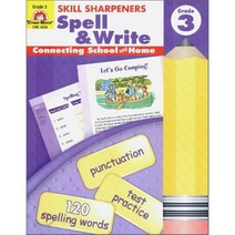 Skill Sharpeners Spell & Write Grade 3, Evan-Moor Educational Publi...