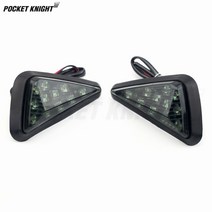 LED 전면 스즈키 GSX-R 125 150 250 2017-2020 600 750 1000 오토바이 표시기 깜박이 램프, 01 Smoke