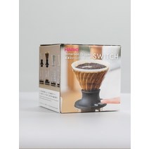 커피잔 HARIO 총명함 컵 내열 유리 수동식 충격 드립형 원터치 스위치 가정용 1755090794, 총명배