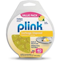 플링크 싱크대 배수구 하수구 클리너 프레쉬 래몬 40개입 91g Plink Garbage Disposal Cleaner