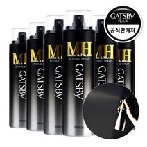 갸스비 스타일링 헤어스프레이 매트&하드, 200ml, 6개입