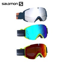 [기타] 살로몬 2018FW 고글 엑스뷰 에시드, 색상:라임 블루