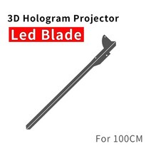 3D 홀르그램 팬 디스플레이 프로젝터 광고 이미지 간판 라이트 밤 블레이드 조명, 100cm 1440 led 블레이드