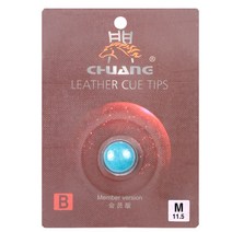 가죽 헤드 스누커 헤드 블랙 8 당구 큐 블랙-20389, 옵션09