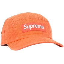 슈프림 당일출고)슈프림 SS22H137 NEON ORA 린넨 캠프캡