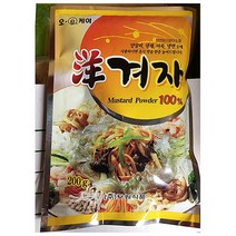 ® 겨자가루 식자재도매 겨자분말 (200gX1개) GЯ+VIP_ 겨자 겨자가루, GЯ 1