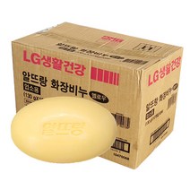 엘지생활건강 알뜨랑비누 옐로우 130g 목욕비누, 80개