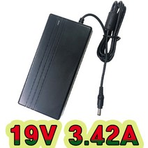 순흥전기 어댑터 19V 어댑터 시리즈 19V 3.16A ~ 4.74A 까지 생산 아답터 직류전원장치, 19V 3.42A 접지형