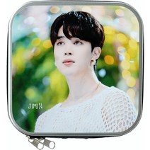 BTS 방탄 지민 CD 케이스 양면사진 20장 수납가능