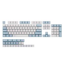 PBT 소재 XDA 높이 볼캡 열승화 모티브 패턴 130키 빅 풀세트 범용 기계식 키보드 키캡, 색깔8