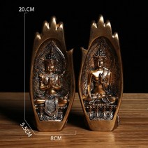 욕실 수납장 거울 화장실 욕실장 수납 북유럽풍 크리 에이 티브 수지 베르가못 장식품 홈 인테리어 레트로, 04 gold