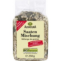 알나투라 유기농 ﻿해바라기 호박씨 참깨와 아마씨 믹스 250g