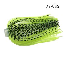 5 개/몫 88 가닥 64 미리메터 실리콘 스커트 탄성 구멍 우산 낚시 액세서리 버즈 미끼 스피너, 77-085