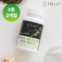 인업 프리미엄 아르기닌 마카 야관문 팽화미 환 100g, 3통(3개월분)