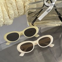 오벌 빈티지 커트코베인 타원형 여자 르 선글라스 로렌