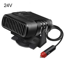 차량용 온풍기 열풍기 히터 미니온풍기21 12V/24V 120W 자동차 히터 난방 냉각 팬 겨울 Defogging Demister, 02 24V