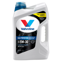 Valvoline 발보린 엔진오일 프리미엄 컨벤셔날 5W-30 가솔린 엔진오일 4.73L Daily Protection, 1개