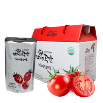[먹기편한토마토즙] 걸쭉함이 살아있어 맛있는 토마토즙 / HACCP인증시설에서 GAP인증받은 토마토로 만들어 굿뜨래인증까지 완료된 토마토즙