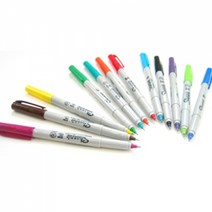 샤피 울트라파인 마카 (낱색) 유리 금속 플라스틱, 터쿼이즈