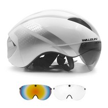 자전거 스쿠터 성인 헬멧 walgun aero 사이클링 도로 렌즈 고글 바이저 타임 m, 색상 8-2