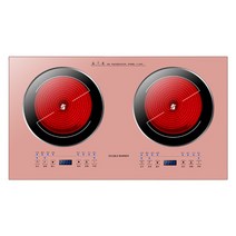 1구 원룸 하이라이트 2200W 스토브 내장 듀얼 쿠커 쿡탑 전기 세라믹 인덕션 더블 헤드, 04 Radiant cooker, CN, 04 Radiant cooker_01 CN