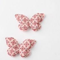 장식 통통이 초음파 북유럽스타일 핑크 나비 세트