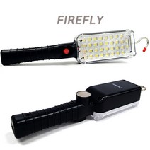 [트윈스몰] 고휘도 다기능 LED 작업등 충전식 랜턴 자석부착 고리형 캠핑 낚시 공장 자동차정비등 다용도 활용 후레쉬