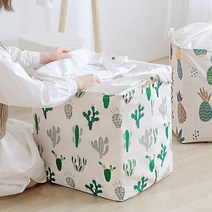 닌샵 빅사이즈 다용도 보관함 1+1+1 수납 정리 리빙박스 옷 정리함 수남함 소품정리, 블랙, 1세트