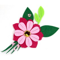 쥬쥬 4000 펠트 꽃사지 - 게시판꾸미기 환경미화 환경판