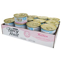 퓨리나 팬시피스트 키튼텐더 캔 85g 흰살생선 x24