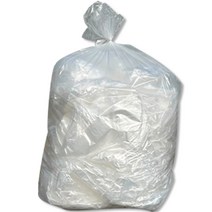 충남비니루포장 두꺼운 재활용 분리수거 쓰레기봉투 투명 140매, 50L, 1개