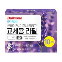 불스원 폴라프레쉬 선바이저 리필 10개입, 1개, 라벤더향
